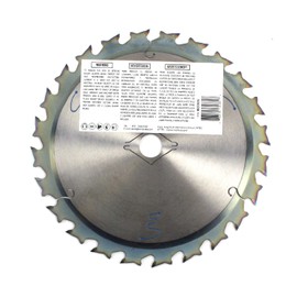 HOJR Woodworking Circular Saw Blade TA Series, 6-1/2" Arbor: 5/8", Framing/General Wood Cutting, Cutting Head with Special Anti-Heat Adhesion Coating, Long Life, High Finish, W6-1/2 24T Teeth TA