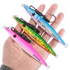 Goture Metal Jig Set 80g Long Jigs Fishing Lures Slow