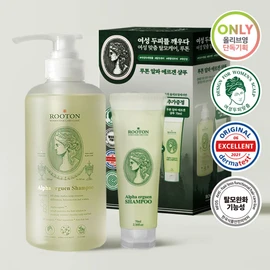 ROOTON Alpha Erguen Shampoo 500mL+70mL Special Set  - ROOTON Alpha Erguen Shampoo 50