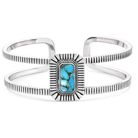 Montana Silversmiths Western Lifestyle Women's Turquoise Bracelet (Turquoise Sky)