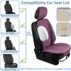 1 Pack Linen Car Seat Cover Front Seat Covers Soft