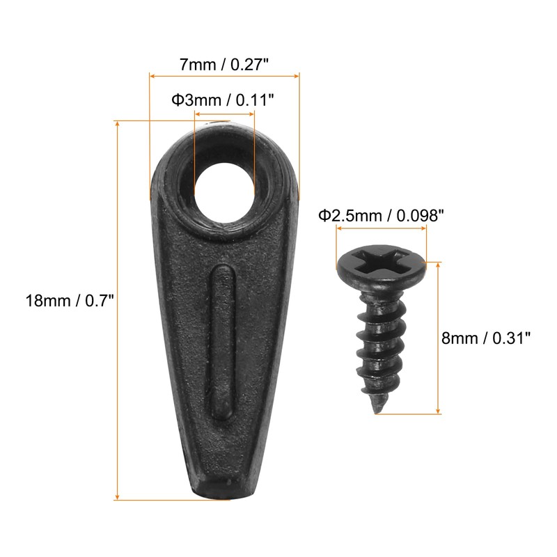 sourcing map 50Pcs Picture Frame Backing Hardware Clips with 50Pcs