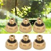 20Pcs Brass Atomizing Nozzle Gardening Misting Spraying Tool Set 0.3mm
