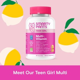 Smarty Pants Multivitaminas Para Niñas Adolescentes 60 Pzas