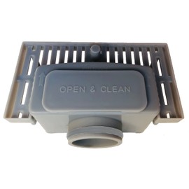 AQUA HEATING Siphon Control Opening Double Wing Seal for Linear Floor Drain Wall Drain Side Drain Bathroom Floor Level Shower Siphon NBR for Shower Drain Shower Drain 36-38 mm Grey