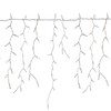 Northlight 300 Count Clear Mini Icicle Christmas Lights - White