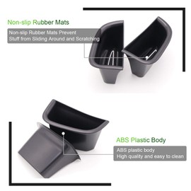 YEE PIN For Volvo S90 V90 2017-2022 Front Door Car Door Accessories Storage Box Organiser Console Side Pocket Store Small Change