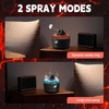 Cannon Humidifier, Cannon Diffuser with 7-Color LED Light and Timer,