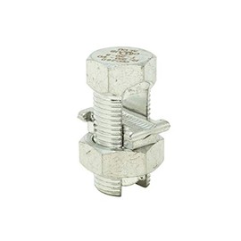 Southwire SB2/0-8CPD Split Bolt Connector; 1PK; 2/0 STR-1/0 STR; Dual-Rated for use with Copper & Aluminum Conductors; 1 Pack; Gray