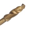 6Pcs Combination Drill Tap Bit 1/4in Hex Shank Spiral Tapping