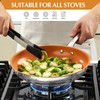 KOCH SYSTEME CS Nonstick Stainless Steel Pan with Lid 8