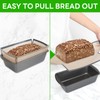 Silicone Bread Loaf Pan Liner(2-Pack) - Non-Stick and Reusable Bread
