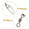 OHPHCALL 10Pcs Heavy Duty Steel Fishing Leaders Low Visibility Wire
