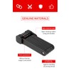 Foldable Bike Password Lock, 4-Digit Combination Folding Chain Lock with