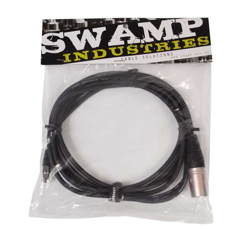 SWAMP Premium Mini XLR Female to XLR Male Cable -