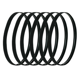 Visxcnu Pack of 6 Men's Elastic Hair Bands Boys Hair Band Sports Headband Boys Non-Slip Hair Band Men Women Thin for Yoga Football Jogging Gym Football Tennis