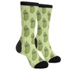 Funny Pickle Socks Green Novelty Casual Crew Socks Gifts For
