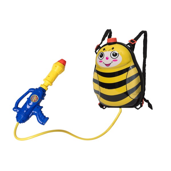 Toyrifik Water Gun Backpack Water Blaster for Kids -Water Shooter with Tank Bumble Bee Toys for Kids- Summer Outdoor Toys for Pool Beach Water Toys for Kids