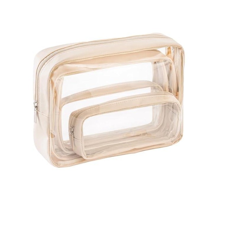 5-Count Diaper Bag Organizer Pouch Set Clear Waterproof s Toiletry