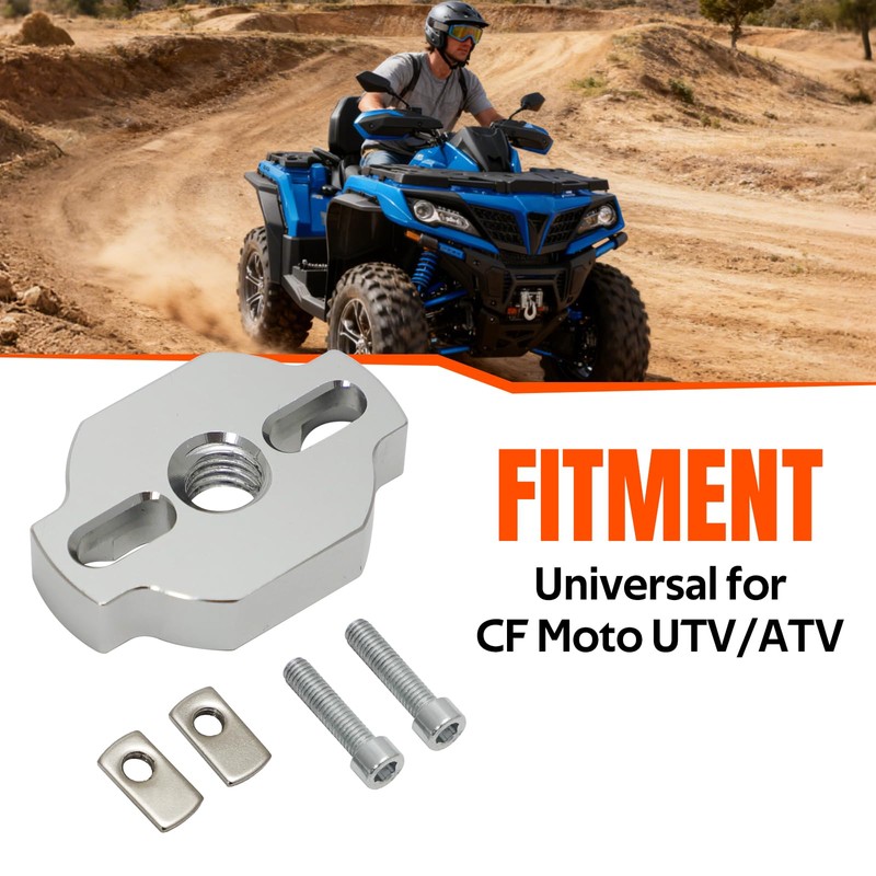 AUTOVIC Heavy-Duty ATV Tie Down Anchors Kit Aluminum Anchor Accessories