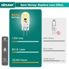 DiCUNO G4 LED Bulb 12V, 20W Equivalent, Daylight White 6000K,