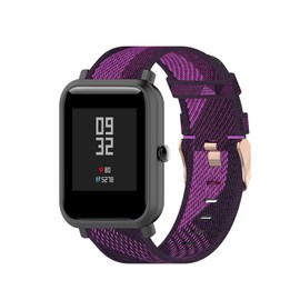 Compatible with ENOMIR GTX12, Fitpolo GTX12, Tensky GTX12 Watch Bands, Breathable Straps Loop Wristband Replacement Sport Strap for GTX12 Watch Accessories (Purple)