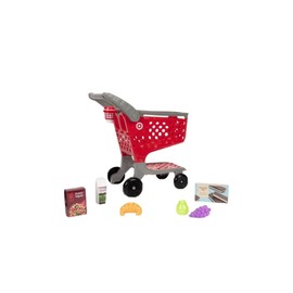 Target Toy Shopping Cart 12 Pieces Kids Target Mini Cart - Brand New