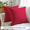 Encasa Homes Cushion Covers, 2 Pieces, 3 Sizes