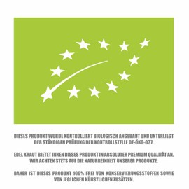 EDEL KRAUT I BIO Leinsamen ganz 1000g Tüte - Premium Qualität aus deutscher Manufaktur - frei von Zusatzstoffen - 100% Naturrein