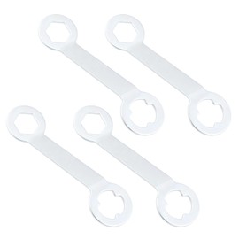 Briny River 4 Piece Football Cleat Wrench with Dual Interface Suitable for M5 Football Boots Footballs and Rugby Shoes