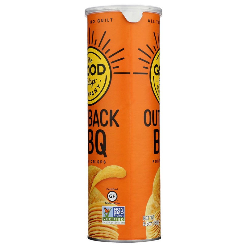 The Good Crisp Company, Potato Crisps Outback Barbecue, 5.6 Ounce
