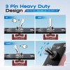 Toggle Switch, Hilictokt (ON)-Off-(ON) 3 Pin Toggle Switch with UP/Down