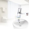 Public Ktchen Bathroom Chrome Plated Self Closing Water Saving Time