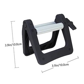 Exprimidor Pasta De Dientes De Metal Rodante Dispensador De Pasta De Dientes para Baño Y Peluquería 4.72X3.93X0.98In para Tubos De Crema Tinte Y
