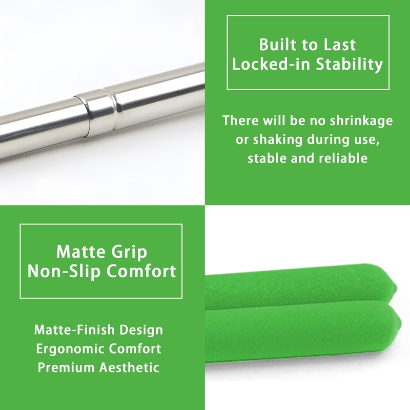 LYMXsd Teacher Fingertip Stick, Classroom Pointer, Retractable Hand Pointer, Elementary