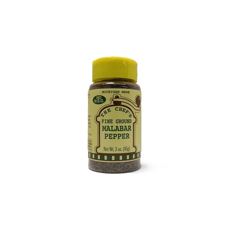 Fine Ground Malabar Pepper-3 oz-Small Bottle