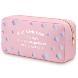 Role Playing Games Gift DM Gift DM Games Cosmetic Bag for RPG Gamer DM Games Oxford Cloth Makeup Bag for RPG Gamer Sister Bestie Daughter Game Fan Gift D20 Dice Pouch D D Accessory Pouch