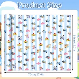 b2 Wrapping Paper 5 Sheets of 50 cm x 70cm Birthday Gift Wrapping Paper Durable Surprises Gift Wrap Pack for Kids Birthday, Recyclable Gift Wrapping Paper, Party Storage Festive Decoration