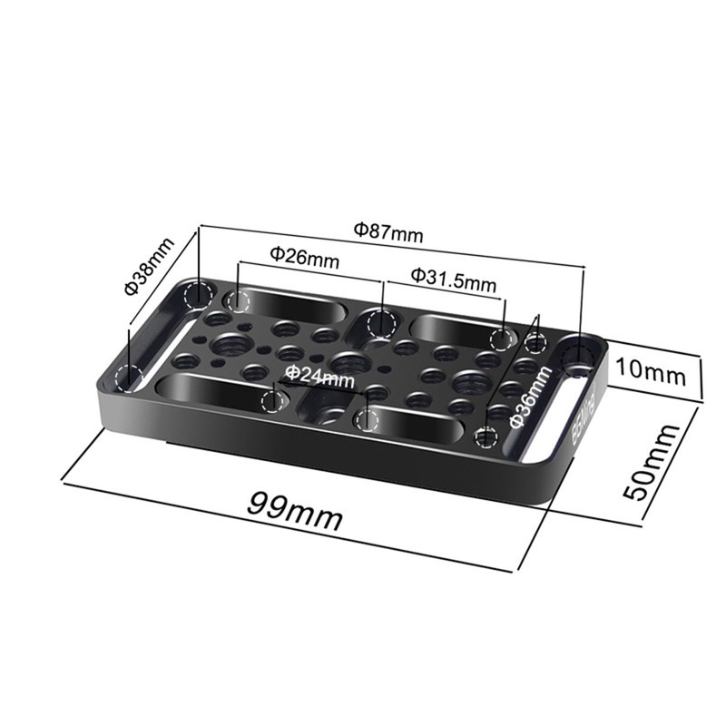 Extension Cheese Plate, Multifunctional Mounting Plate, Cheese Plate, Camera Easy