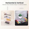 3 Pack Drink Packet Organizer, Acrylic Drink Mix Holder with