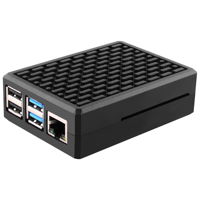 GeeekPi Raspberry Pi 4 Case Aluminum Metal Passive Cooling Case