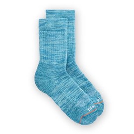 PISAC Women's Dakota Crew Socks, Turquoise, Large