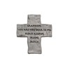 Extel Pewter Grandson Drive Safely Cross Sun Visor Clip for
