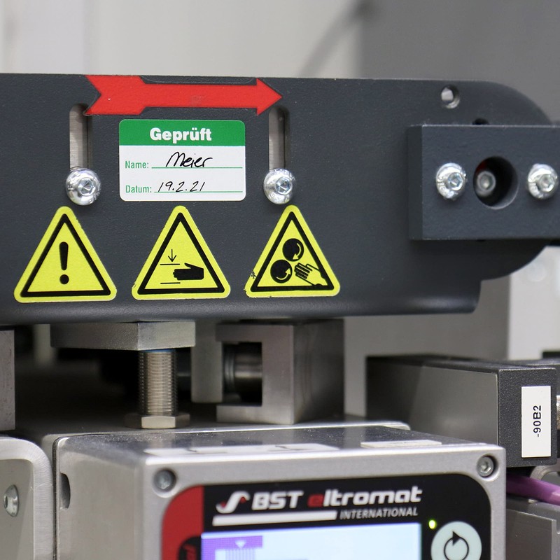 Labelident Quality Assurance Labels – Tested – 38 x 23