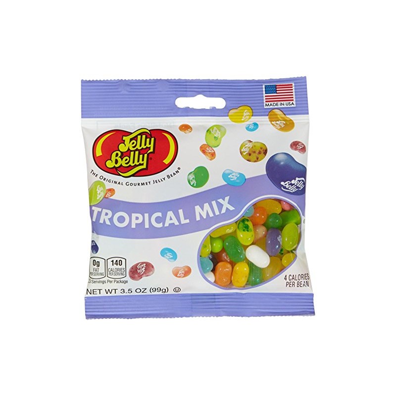 Jelly Belly Assorted Beans - Tropical Mix - 3.5 oz.