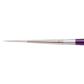 Silver Brush : Silver Silk 88 : Synthetic Brush : Series 8807S : Liner : Size 0