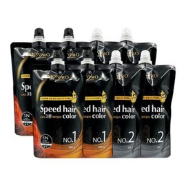 IMONPRO Speed ​​Hair Color Hair Dye 1st 500g + 2nd 500g, 3N Dark Brown, 4 pcs / 아이몬프로 스피드 헤어 칼라 염모제 1제 500g + 2제 500g, 3N다크브라운, 4개