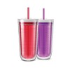Zoku Travel Tumbler, Unisex, Tumbler, Purple