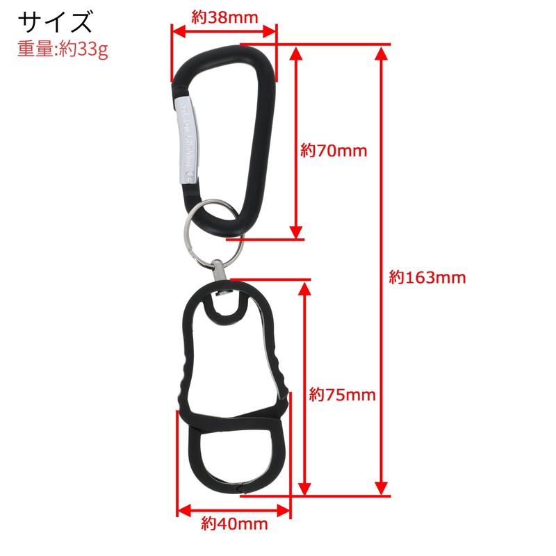 Takagi KANUCHI OUTDOOR Wide Multi-Hook Glove Clip Glove Holder Hand