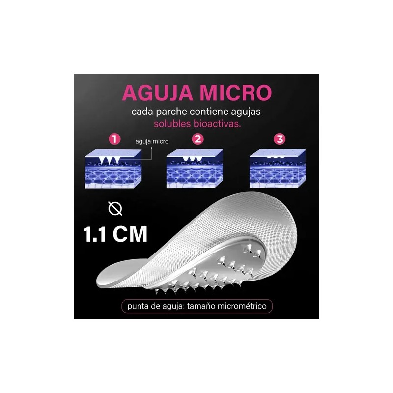 Parches Acne Con Micropuntos Granos,barros,día Y Noche Acneica Día/noche